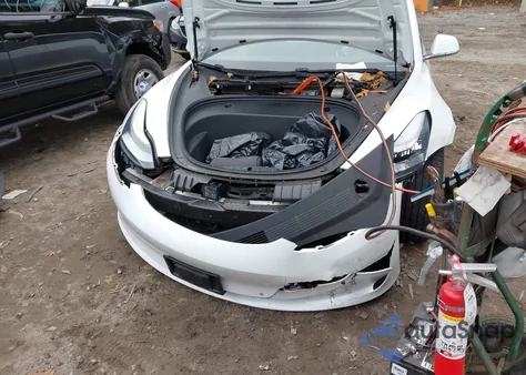 2020 Tesla Model 3 Long Range Dual Motor All-Wheel Drive from USA, damaged, VIN 5YJ3E1EB7LF795018
